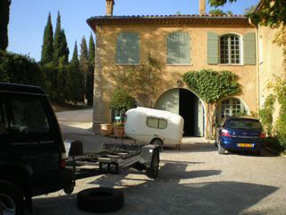 netoyage de la mini caravane laika 500 pour fiat 500 et fiat 600