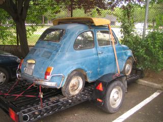 plateau pour fiat 500